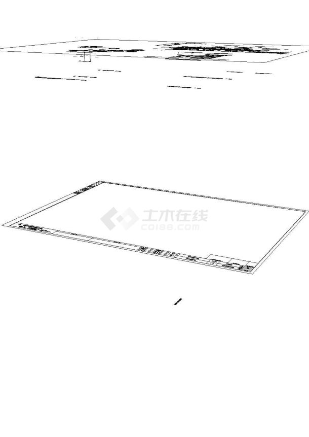 路桥路北办事处环境绿化全套投标方案及施工图-围墙-图一