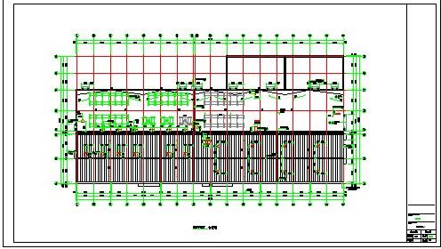 汽车零部件门式刚架_框架结构全套施工图-图二