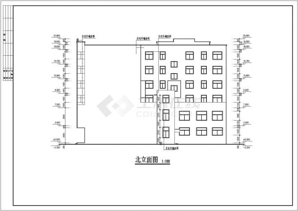 某高级住宅小区公寓建筑设计施工全套详细方案CAD图纸（含设计说明）-图一