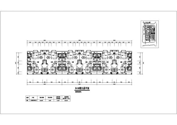 某高级住宅小区建筑设计施工全套大户型详细方案CAD图纸-图二