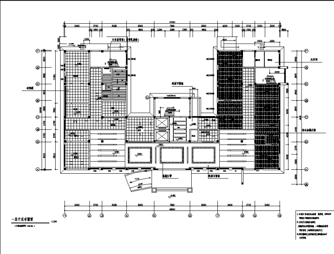 宿州二套人民医院综合楼建筑设计施工cad图纸（含说明）_图1