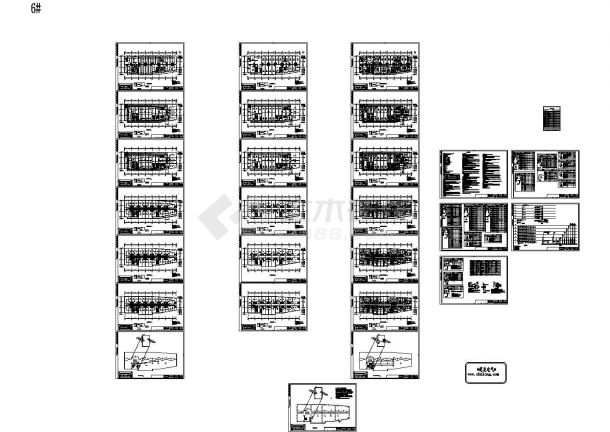 [内蒙古]商业建筑群全套电气施工图纸，93张（含四栋商业、办公楼）-图二