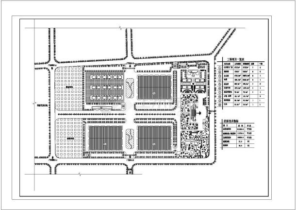 总用地611030平米工业园区规划总平面图.cad-图一