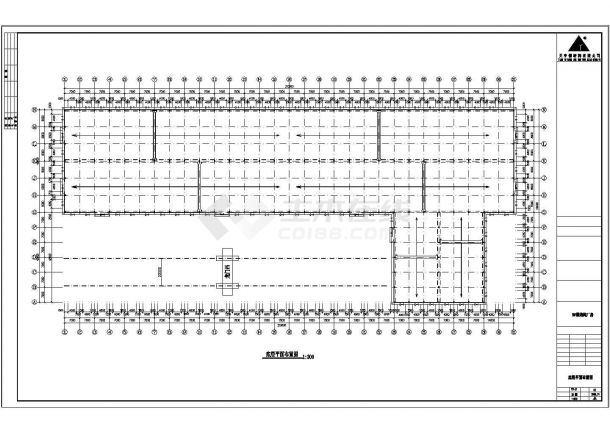 厂房设计_某公司8#厂房结构工程CAD施工图-图二