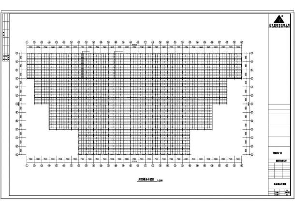 厂房设计_某公司钢结构厂房工程CAD施工图-图二