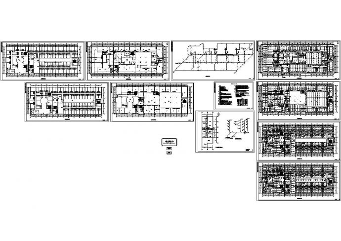 综合商业楼消防设计图纸（洗浴中心）（cad，11张图纸）_图1