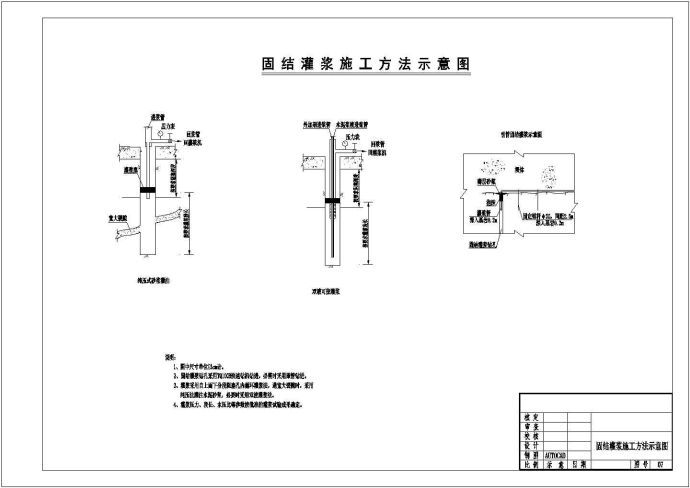 固结灌浆设计CAD示意图_图1