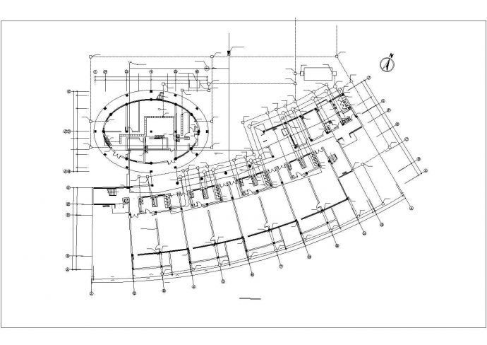 乌鲁木齐市某社区幼儿园3层框架结构教学楼给排水CAD设计图纸_图1
