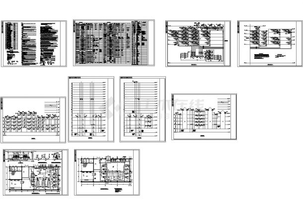 [广东]综合性商场空调通风排烟系统设计施工图纸（系统图多）-图二