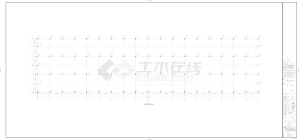 工业钢结构厂房及办公楼全套图纸-图二