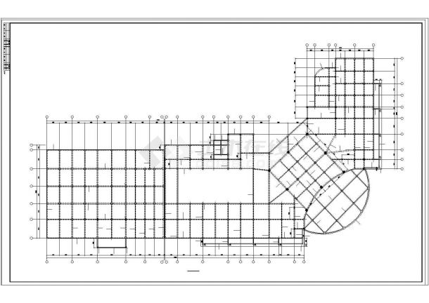 某酒店结构设计CAD全套施工图-图二
