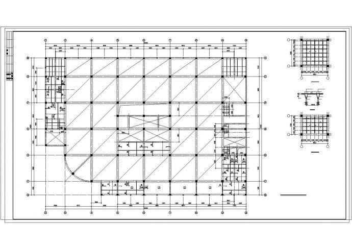 某框剪结构电控楼结构全套设计CAD施工图_图1