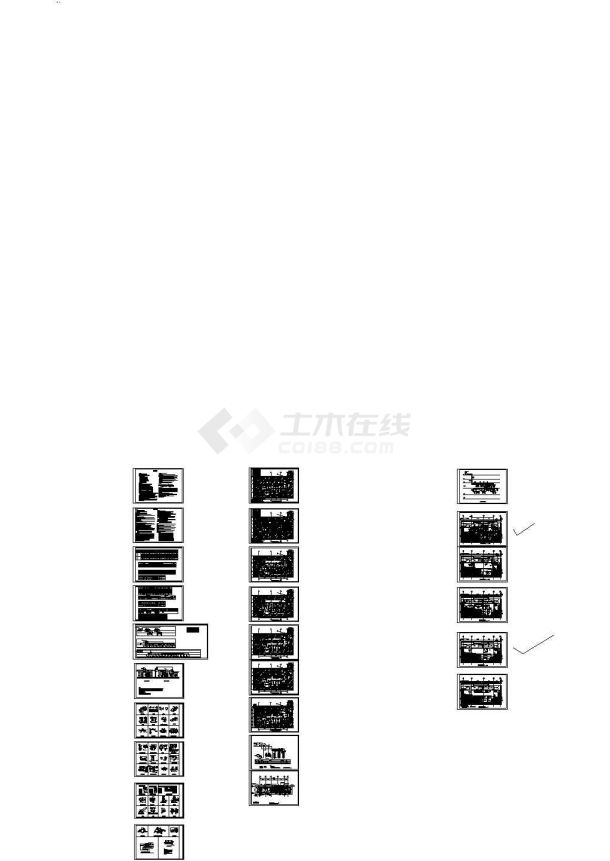 上海某门诊手术室净化设计施工图（cad，28张图纸）-图二