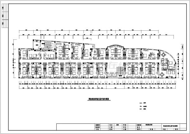 某地精品商务宾馆建筑方案图（共12张）-图二