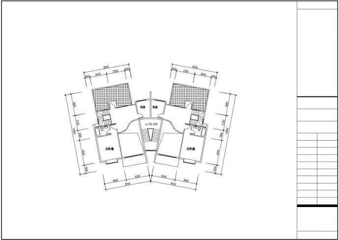 郑州市洪家堡某居住社区经典热门的户型设计CAD图纸（共44张）_图1