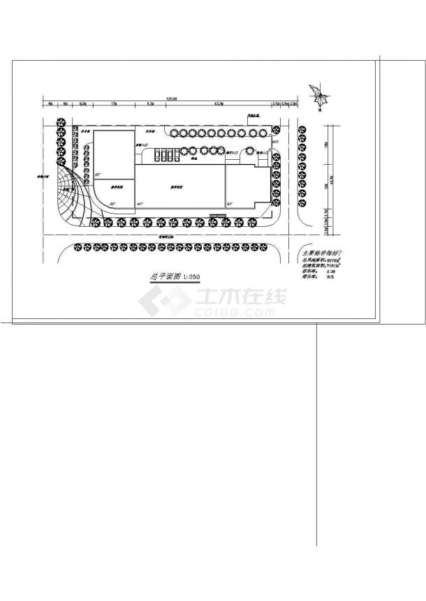 某高层宾馆建筑全套设计cad施工图-图一