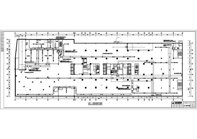 某地下2层地上三十层五星宾馆大楼空调通风系统设计cad全套施工图（含设计说明）_图1