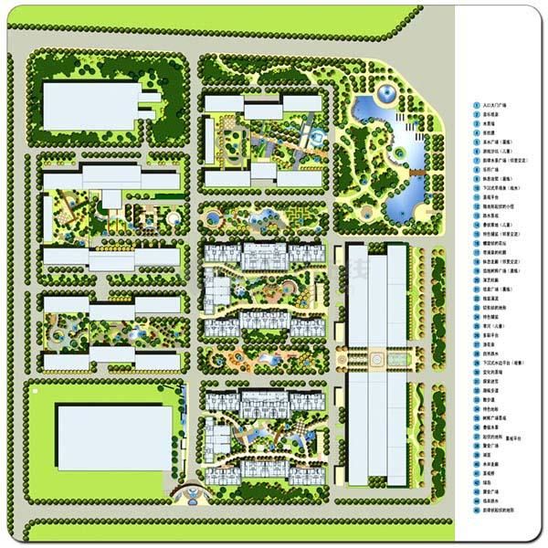 北京圣都维也纳环境景观设计方案-图一