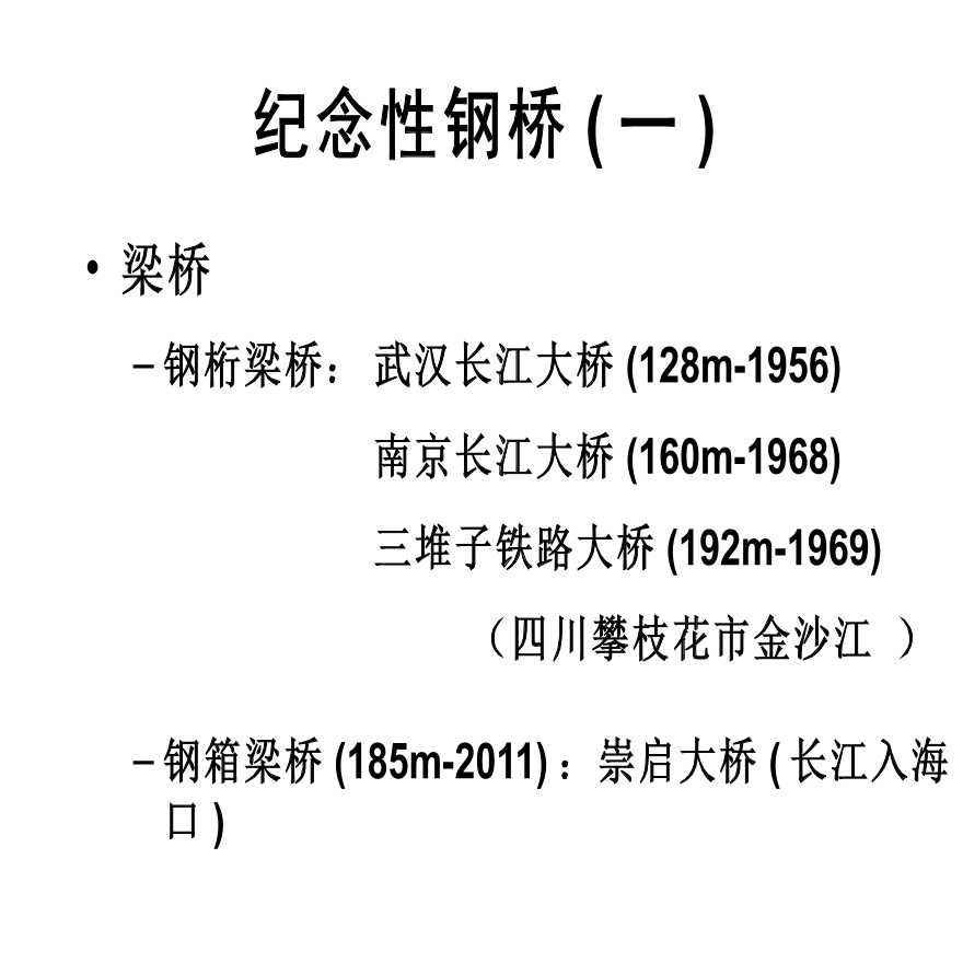 中国大跨度桥梁之纪念性钢桥-图二