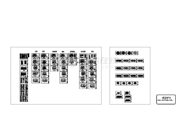 [葫芦岛]5199㎡四层框架结构综合楼全套电气施工图纸-图一
