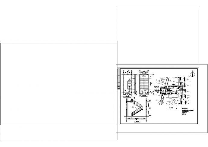 2层1396.6平米排架结构塑料制品生产车间建筑施工CAD图纸设计_图1