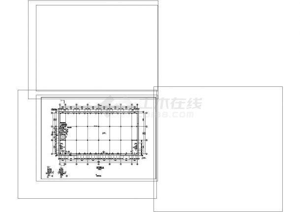 3层5300平米框架结构海棉加工厂建施CAD图纸设计-图二