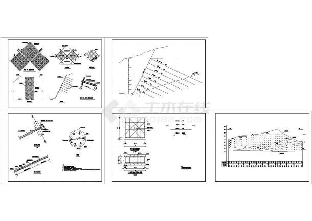 高速公路特殊路基处理施工图（cad，5张图纸）-图二