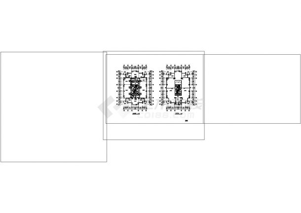 27层酒店建筑施工CAD图纸设计-图一