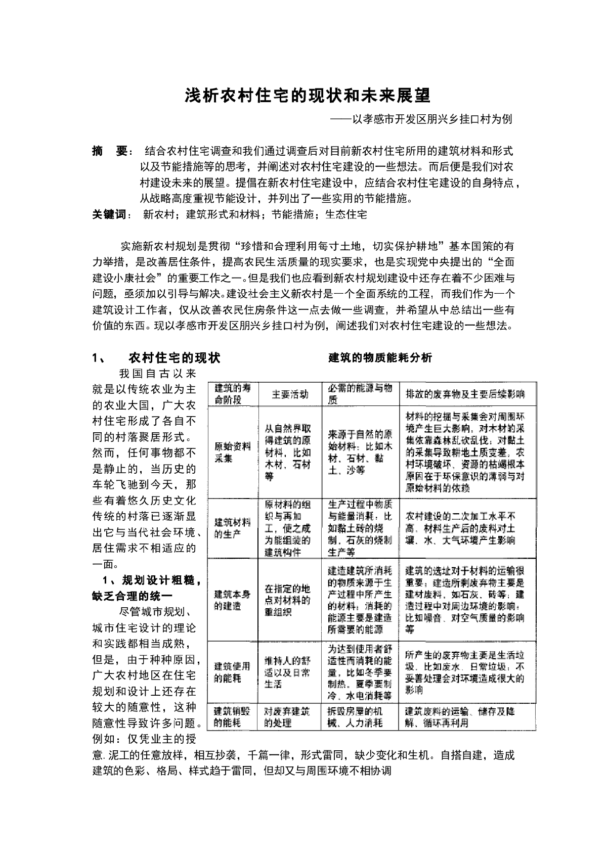 浅析农村住宅的现状和展望-图一