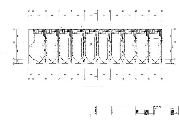 某中型3层框架结构商业综合楼全套电气设计CAD图纸_图1