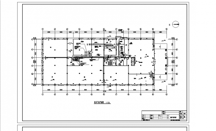 酒店防雷地极和安全接地系统设计施工cad图纸。_图1