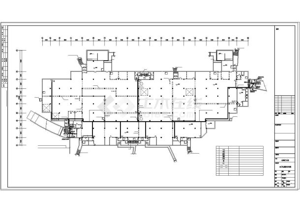 某地下车库电气设计施工cad图纸-图一