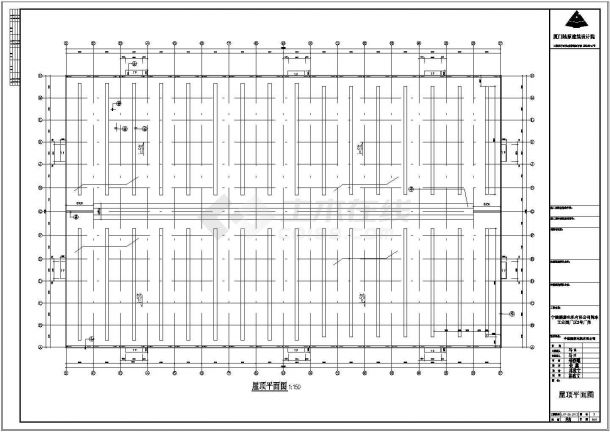 厂房设计_宁德鹏康电机有限公司钢结构厂房设计CAD施工图-图二