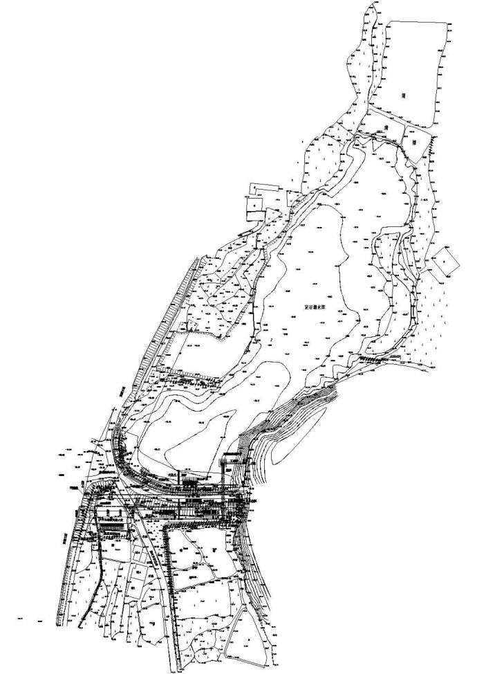 [湖南]小(二)型水库除险加固工程CAD全套图纸_图1