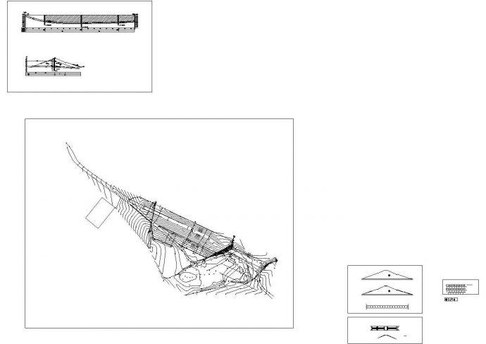 [河北]小(一)型水库除险加固大坝工程施工CAD全套图纸_图1