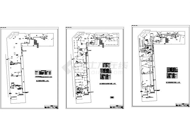 [四川]高层商住楼全套强弱电电气施工CAD图纸-图一