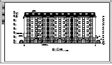 最新整理两套3000平米多层住宅建筑设计图资料合集_图1