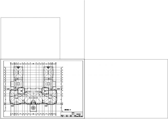 某大型会所给排水全套设计cad施工图纸_图1