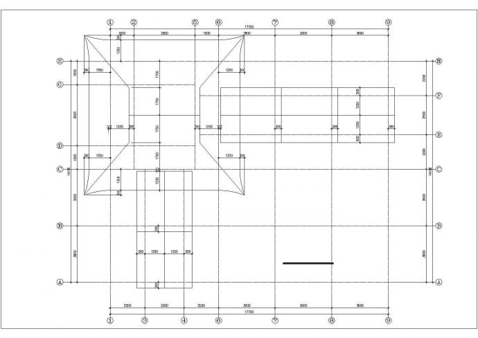 某公园六角亭建筑方案设计cad施工图_图1