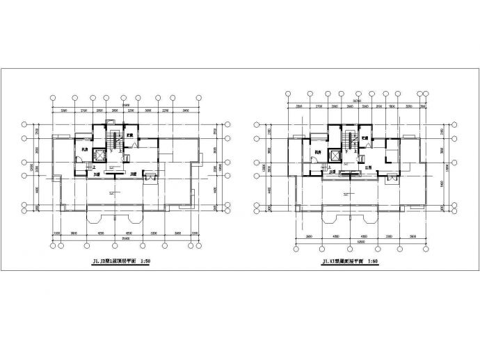 西宁市刘家寨小区住宅楼经典平面户型设计CAD图纸（共31张）_图1
