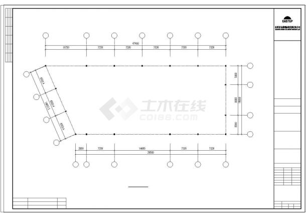 厂房设计_伟明工贸有限公司钢结构厂房方案图-图一