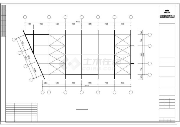 厂房设计_伟明工贸有限公司钢结构厂房方案图-图二