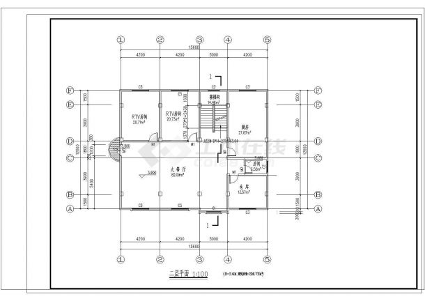 某地多层私人商住宅楼建筑设计图-图一