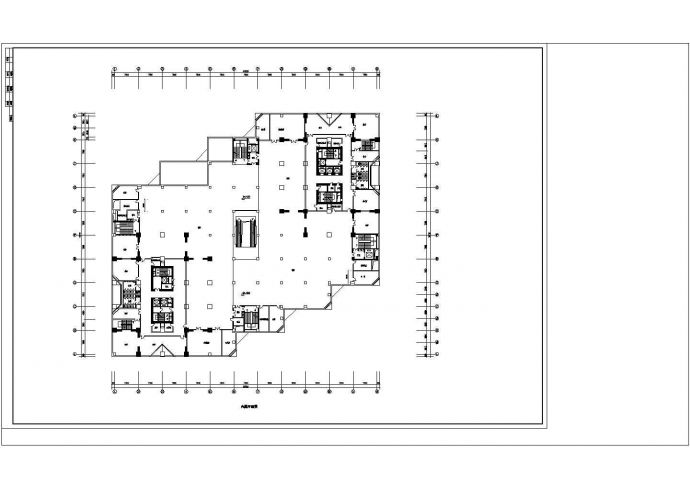 某大型商场建筑详细设计cad施工图_图1