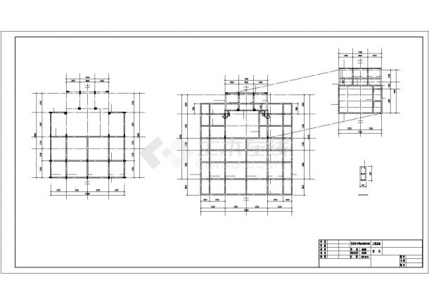 昆山市某现代化小区17+1层框架结构住宅楼全套结构设计CAD图纸-图一