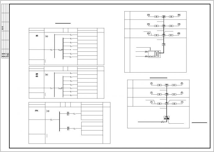 3层双拼别墅电气节能设计施工图_图1
