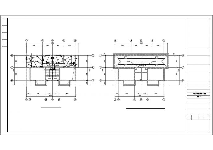 某城市的五层双拼别墅电气设计施工规划参考图_图1