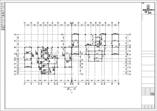 攀枝花市某新建居住区6层框架结构民居住宅楼全套结构设计CAD图纸-图二
