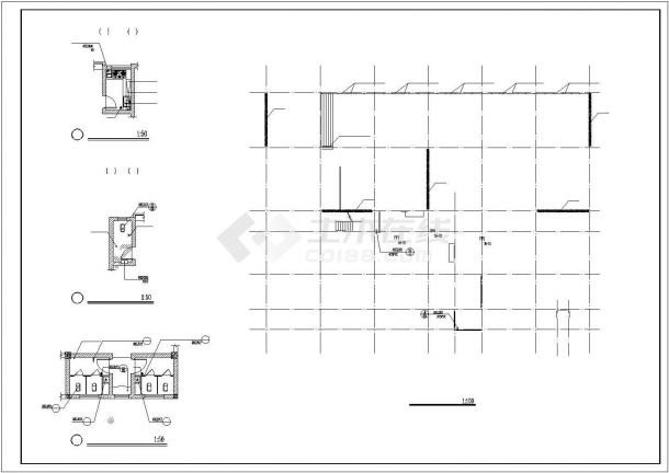 莆田市某居住区4860平米6层砖混结构住宅楼建筑设计CAD图纸（含跃层）-图一