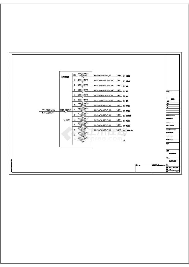 样板房4室2厅新古典风格CAD图纸设计-图一